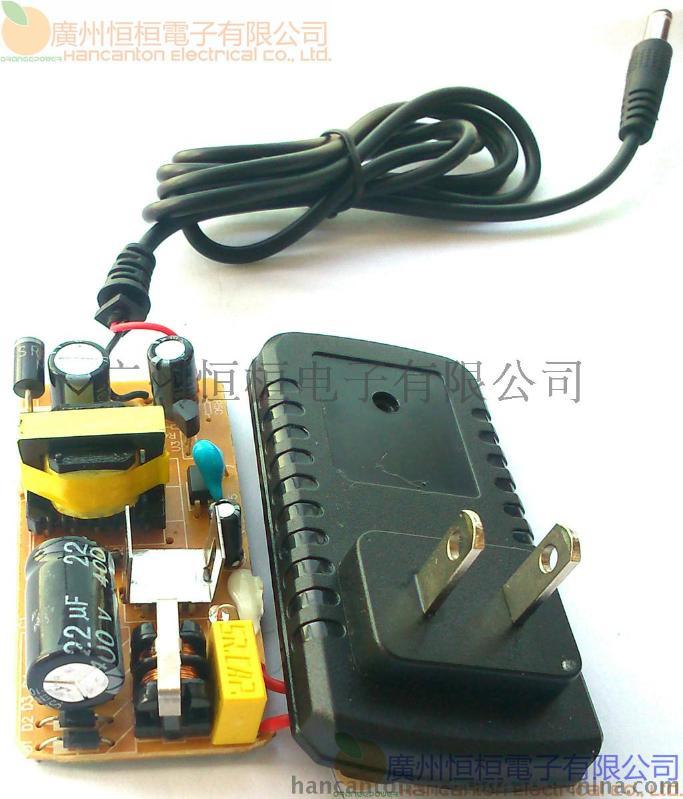 恒桓12V2A足功率IC方案带滤波带安规电容开关电源适配器12V2000mA电源CCD/DVR/NVR硬盘录像机通用24W适配器